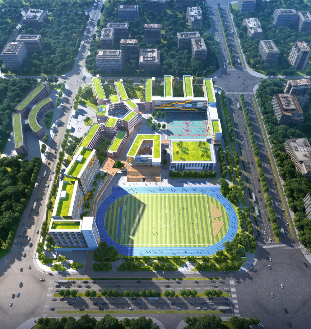 佛山龙江中学“一校一区”扩建工程丨中国佛山丨香港华艺设计顾问（深圳）有限公司-0