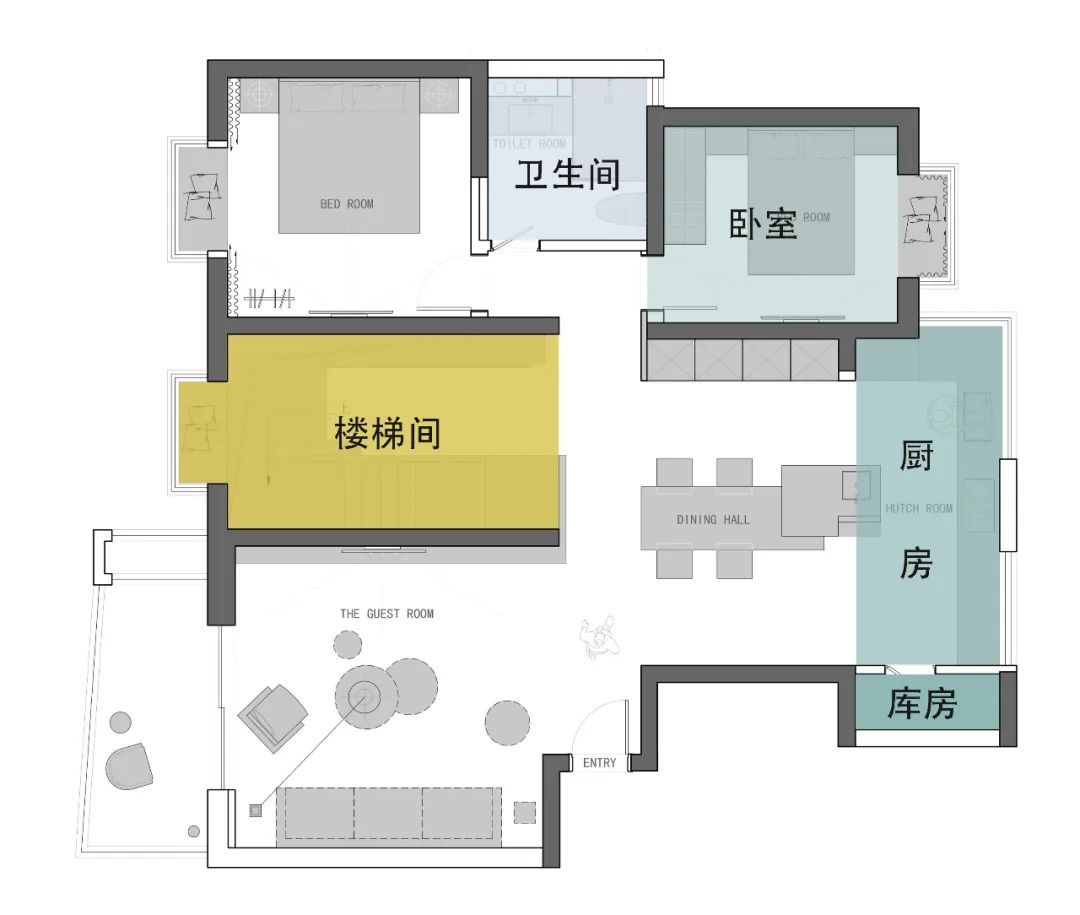 魔都顶层复式，重构精致质感-7