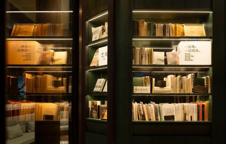 华润置地上海中环置地中心·望雲项目咖啡BOX丨中国上海丨软装矩阵纵横,硬装东木筑造-4