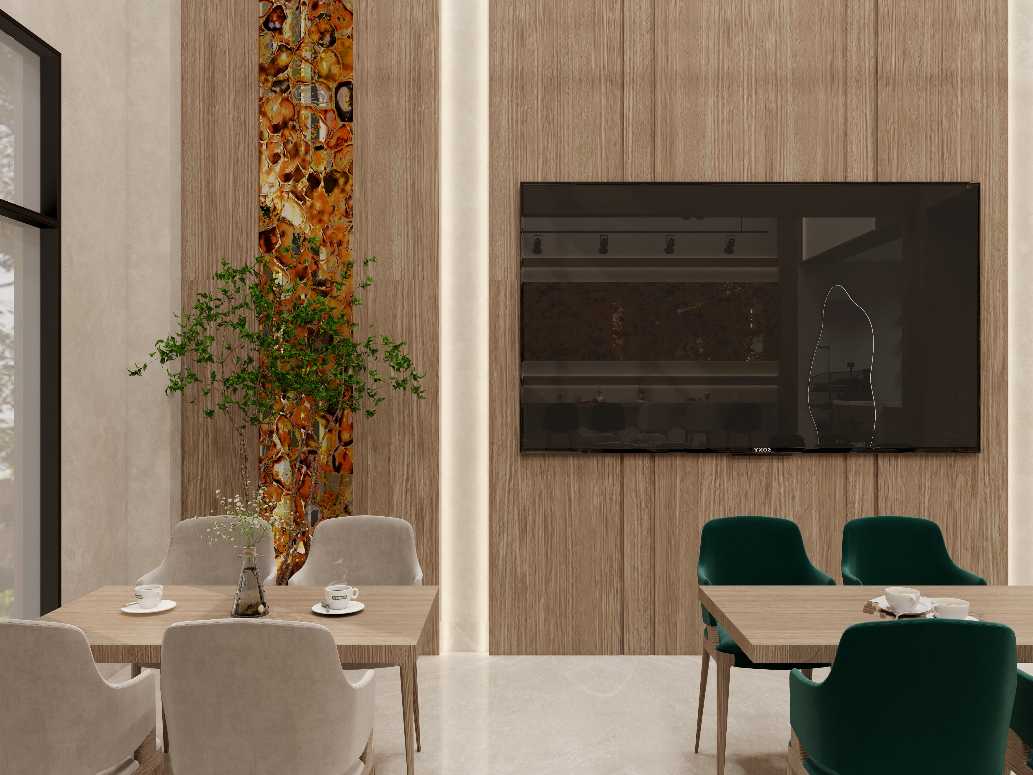 Coffee Shop Design In KSA.-11