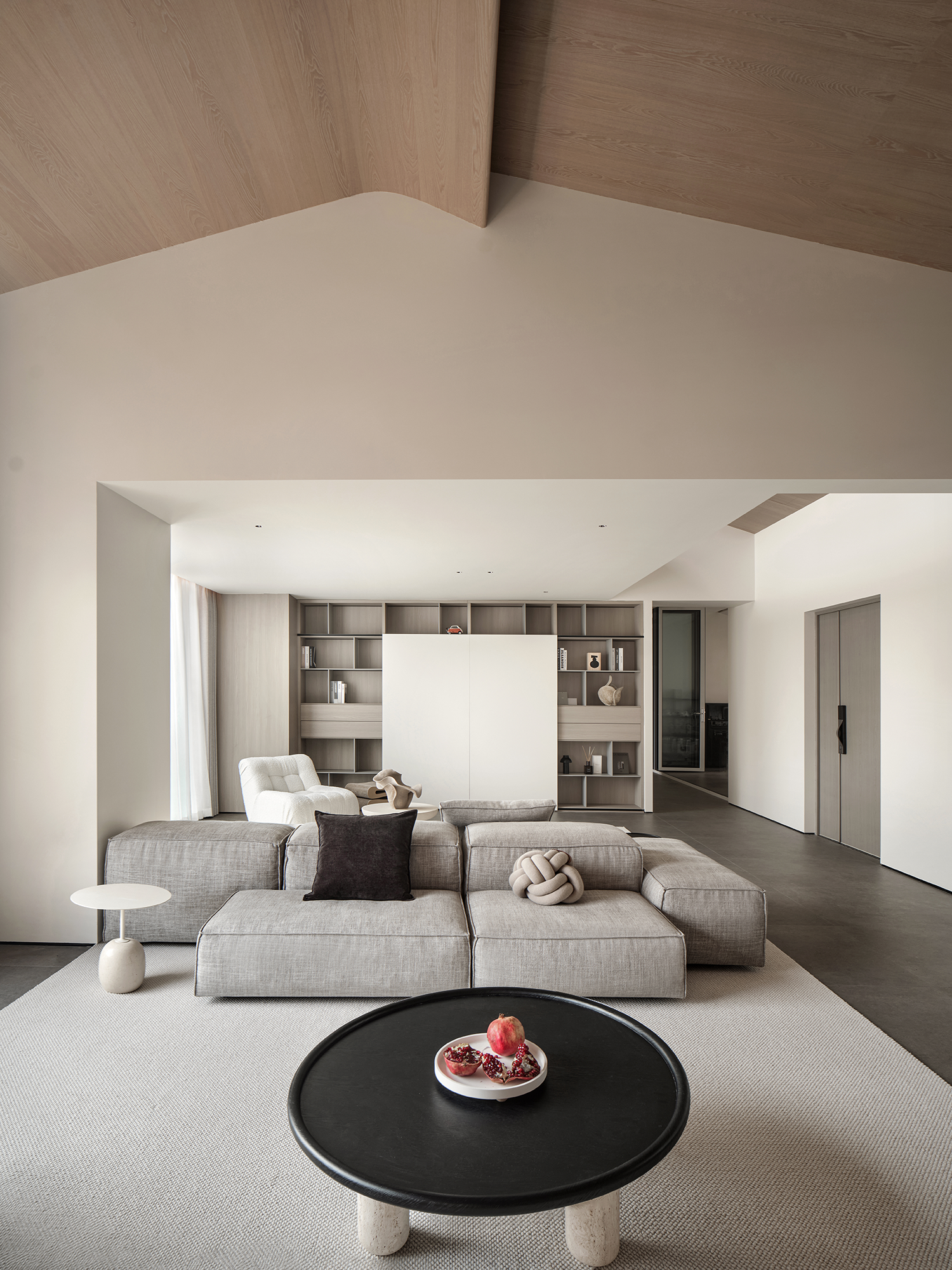 余颢凌新作｜成都麓湖 330㎡ 大平层，书写温润与优雅-27