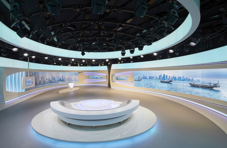 Al Jazeera Network Studio Building  Veech X Veech-4