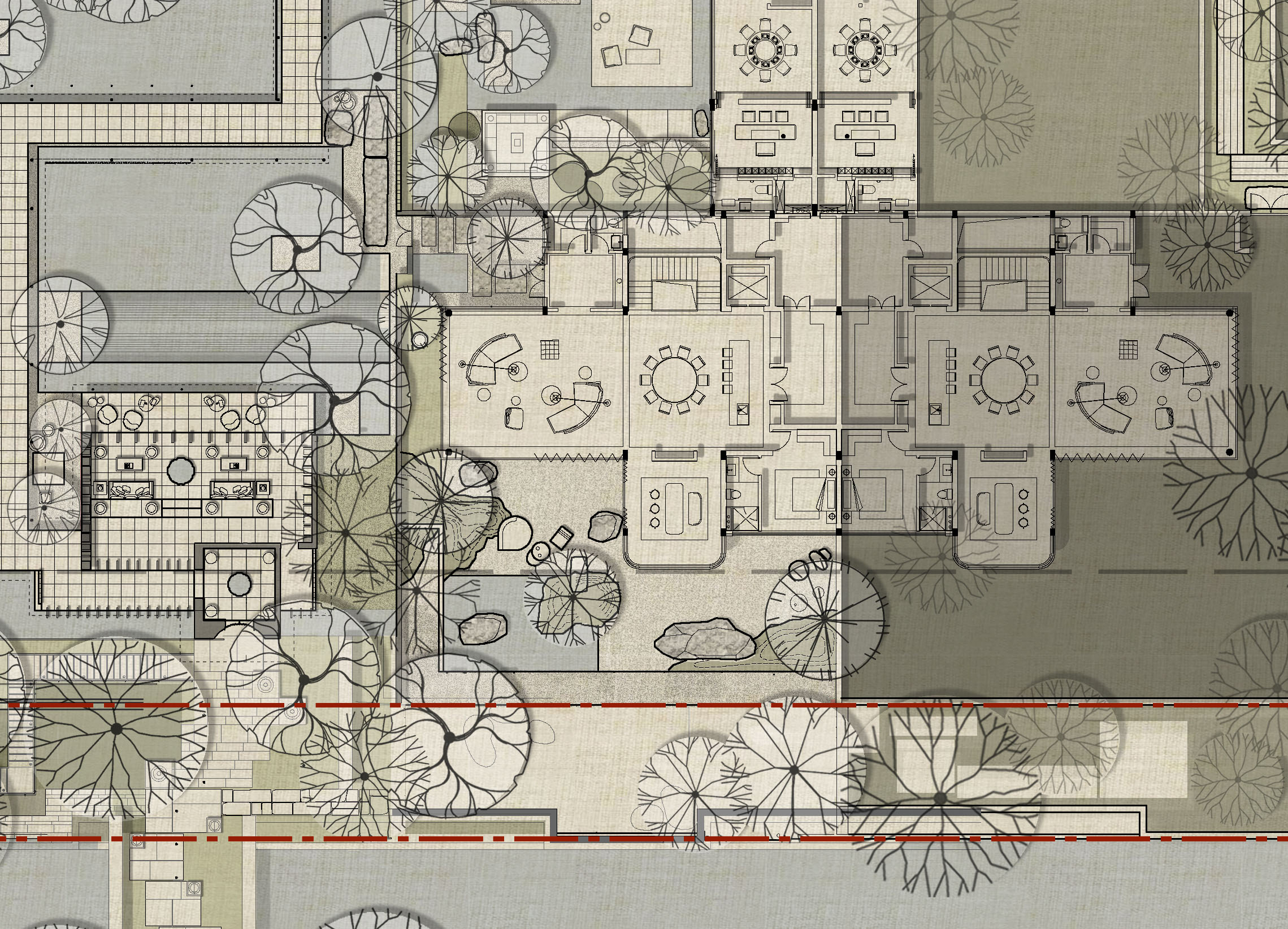 “鹭鸟天堂”中的隐奢大宅华润顺德澐璟丨中国佛山丨太璞建筑环境设计+道合设计-50
