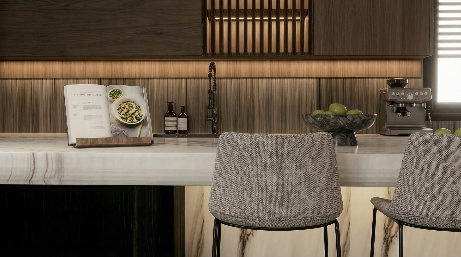 现代开放式厨房设计丨埃及开罗丨SAAL+-6