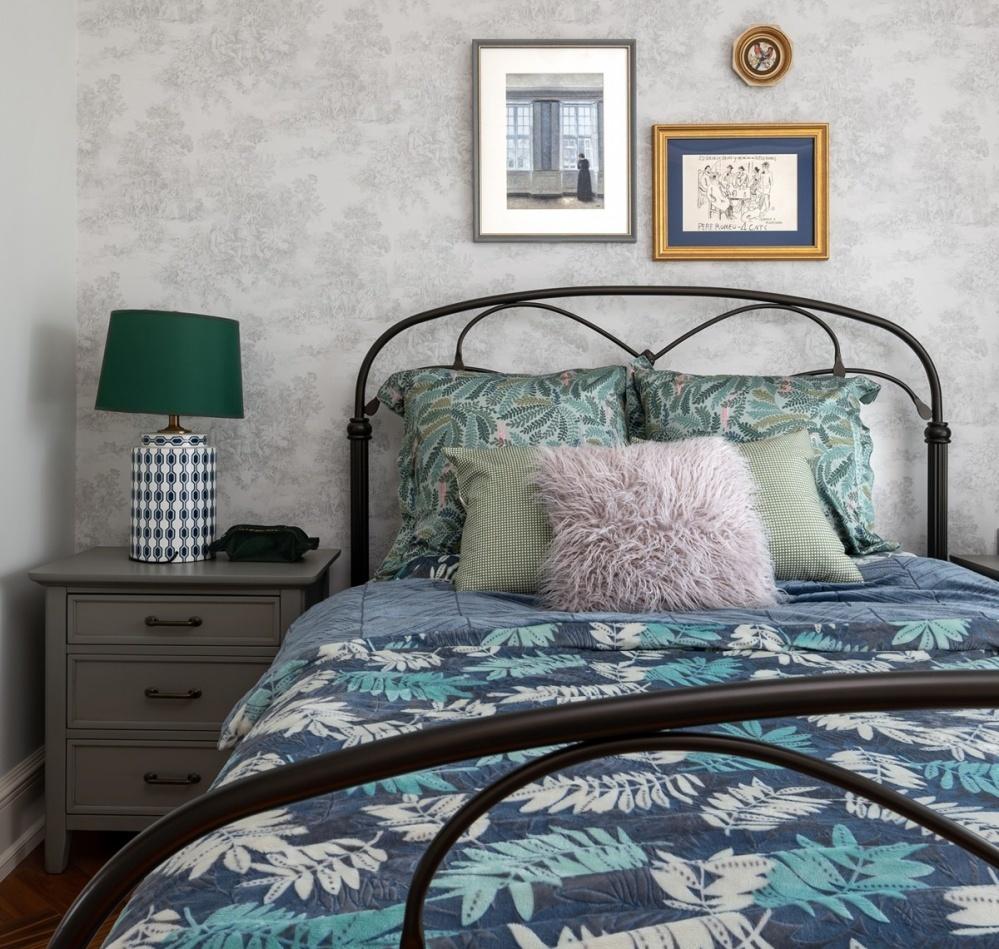 上海本墨设计丨平层丨70W打造218㎡超优雅美式乡村风大宅-1