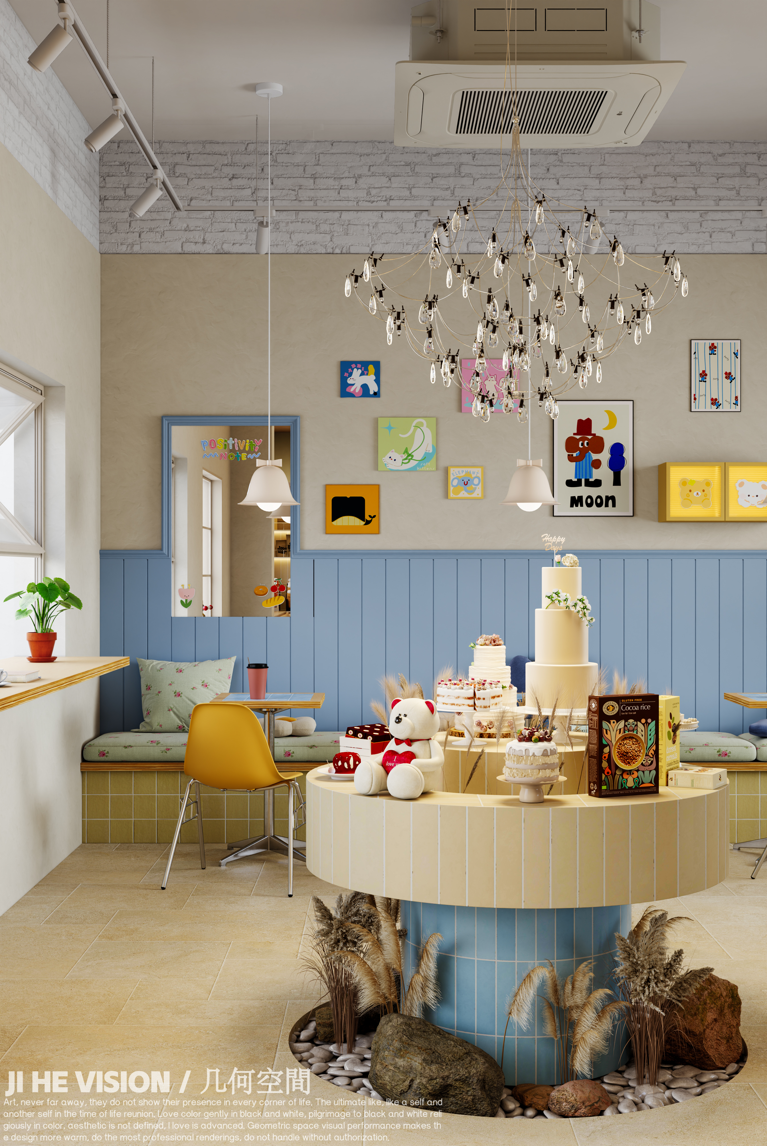 Poohoo°泡呼烘培店丨几何空间视觉表现-8
