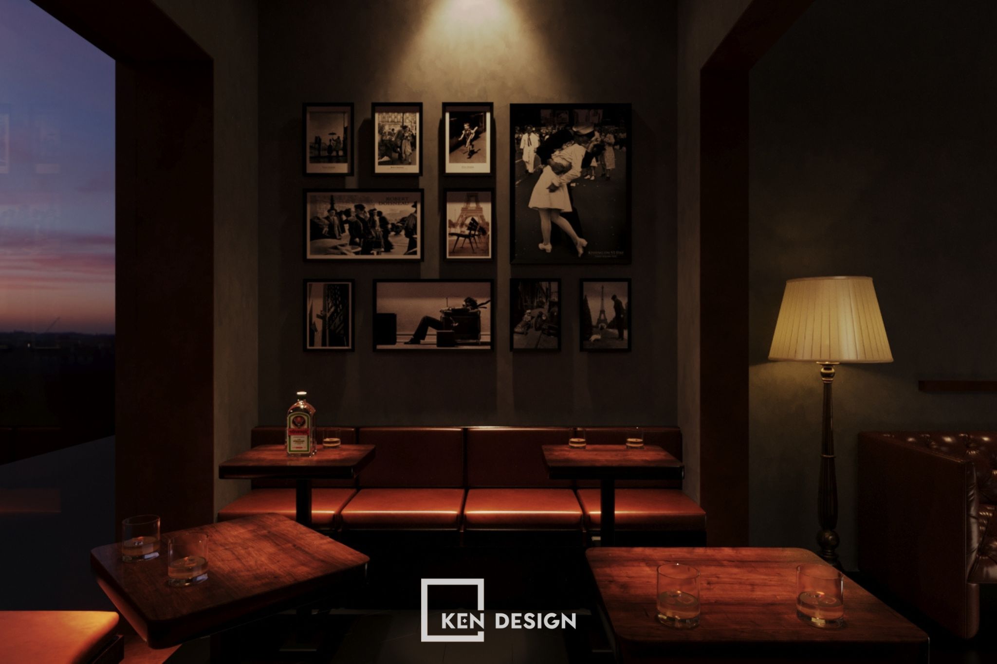 The Union Club酒吧设计项目丨Ken Design-19