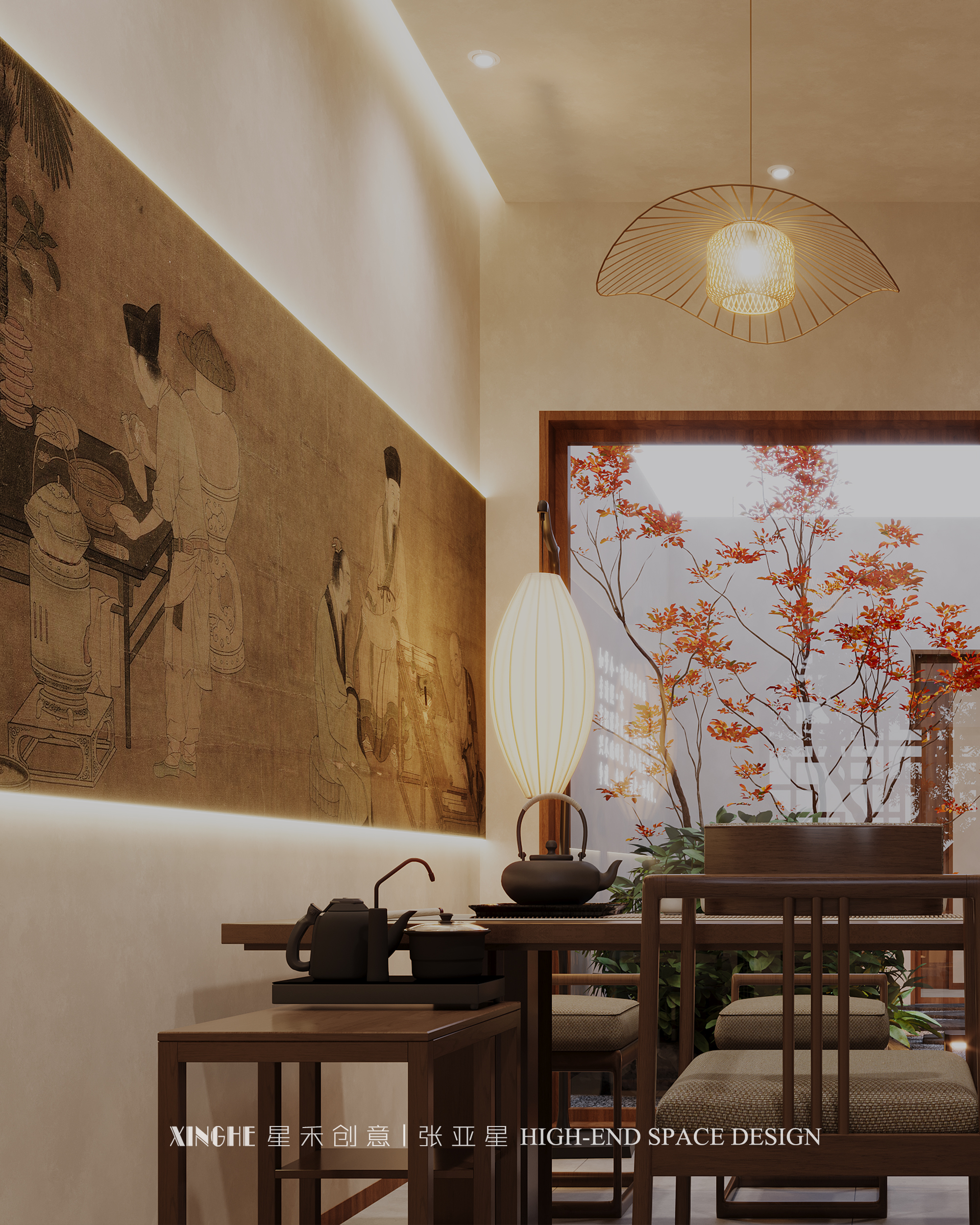 淄博宋风太极拳馆  涵虚丨中国淄博丨星禾创意空间设计-13