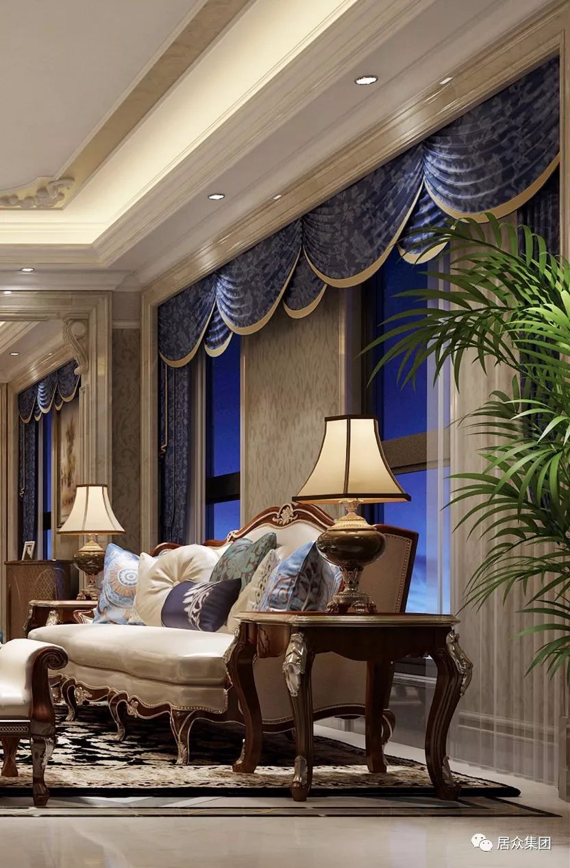 居众案例｜252㎡欧式风格 浪漫奢华的贵族生活！-26