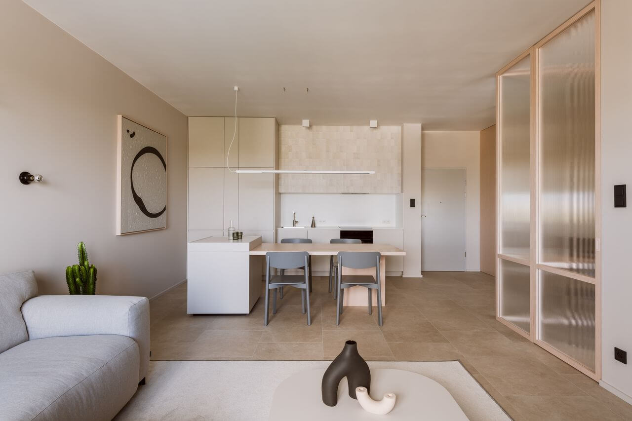 50平靠近罗兹卡利什车站公寓设计丨波兰罗兹丨3XEL Architekci-5