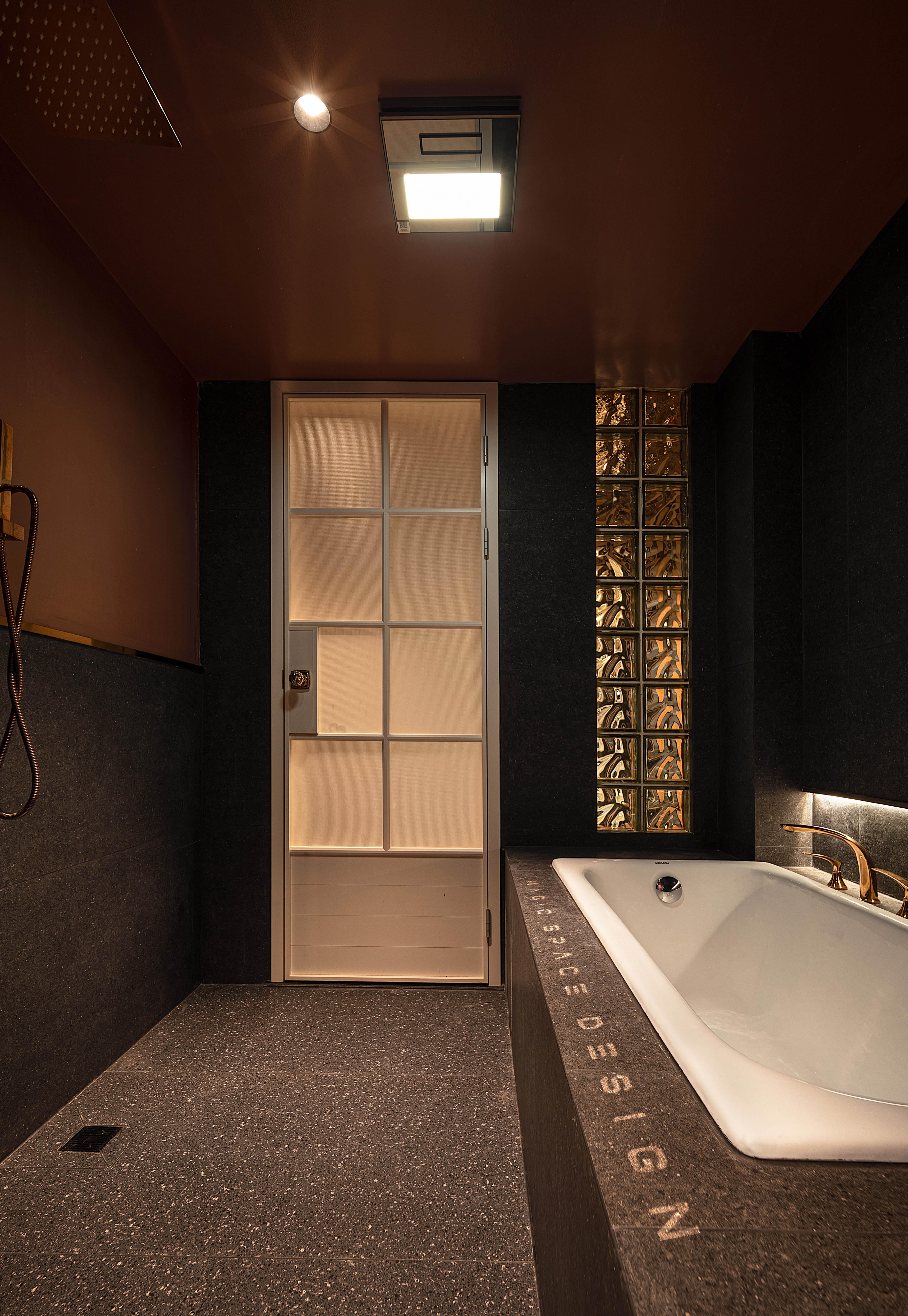 花窗玻璃的现代诗意 · 79㎡百川一居室设计丨百川设计-57