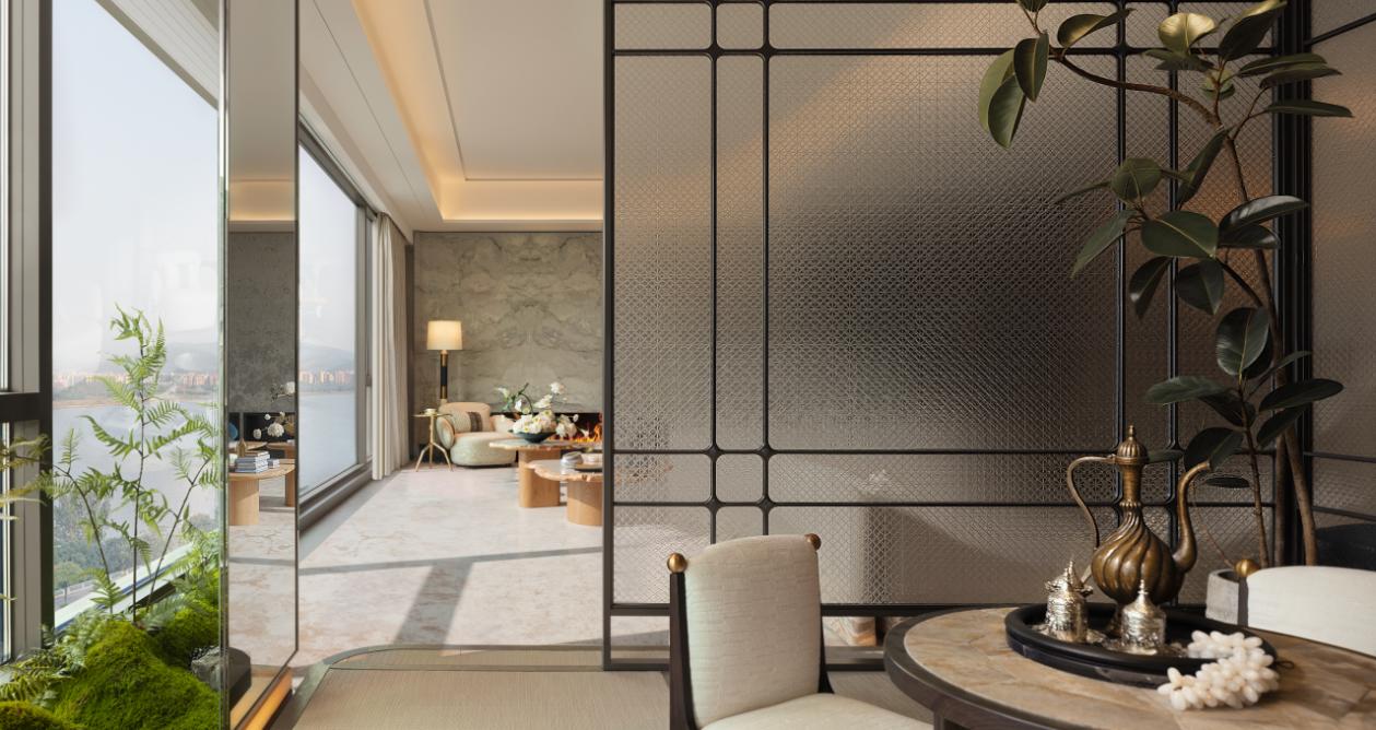 长沙中海阅湘台288㎡&253㎡样板间丨中国长沙丨硬装矩阵纵横,软装矩阵鸣翠MIX-53