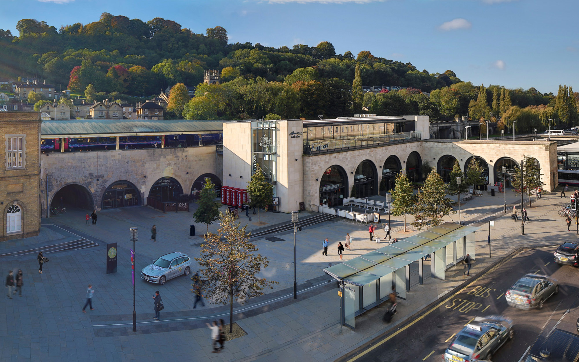 
                    Bath Spa Railway Station & Transport Interchange
                -0