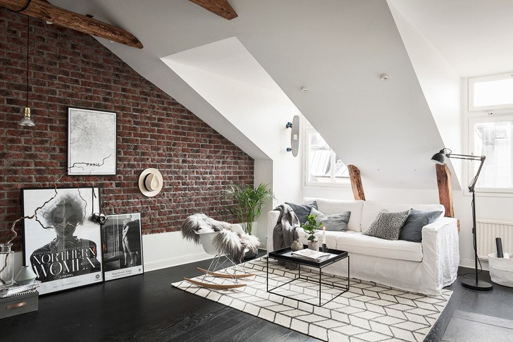 斯德哥尔摩温馨北欧阁楼-17