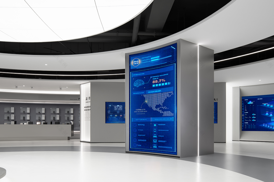 信通电子展厅丨中国淄博丨春秋筑设计-49