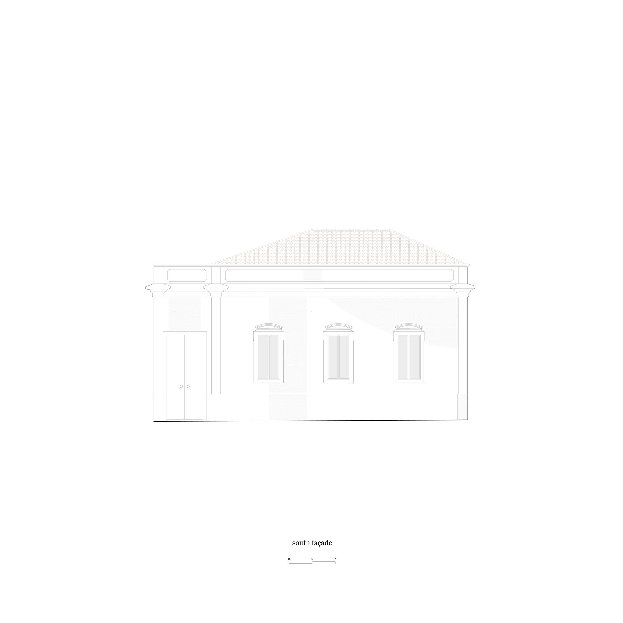 Cut(outs) House – Ceiling, Walls and Pillar  / Corpo Atelier-31