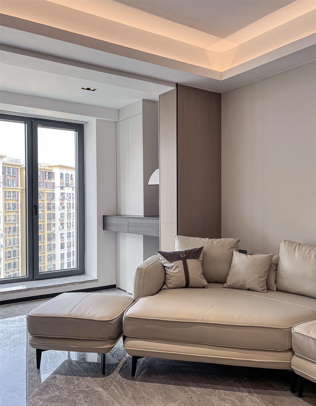 98 平现代风二居室设计-5