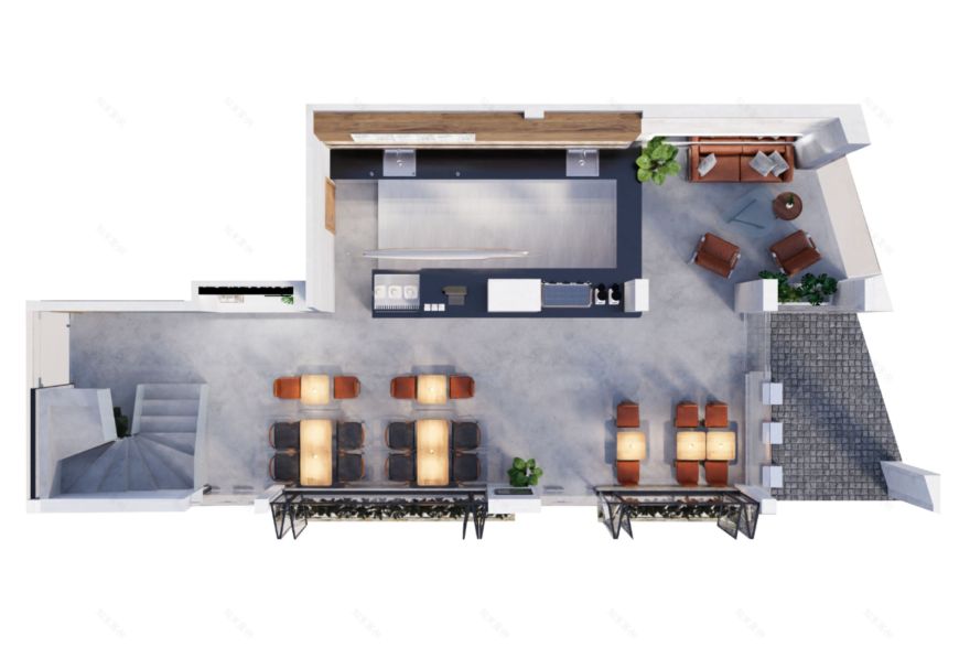 Lacati Cafe咖啡店设计丨越南河内丨KenDesign-32