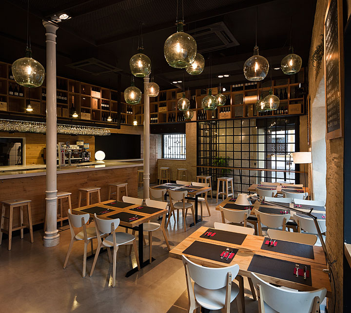 西班牙PaCatar葡萄酒餐厅丨西班牙塞维利亚丨Donaire Arquitectos公司-9