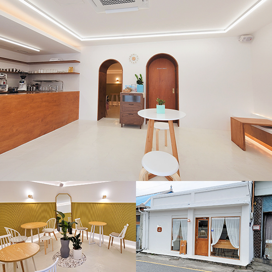 简约清新 20 平咖啡馆设计-1