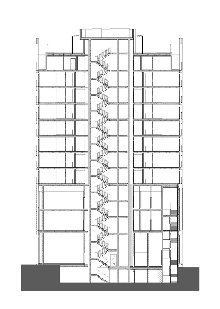 伦敦斯特拉特福德平流层住宅设计-60