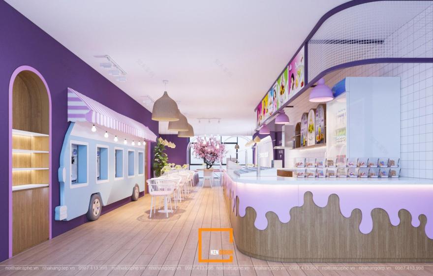 Rainbow Yogurt冰淇淋店(芽庄禄清分店)设计丨越南丨Ken Design-18