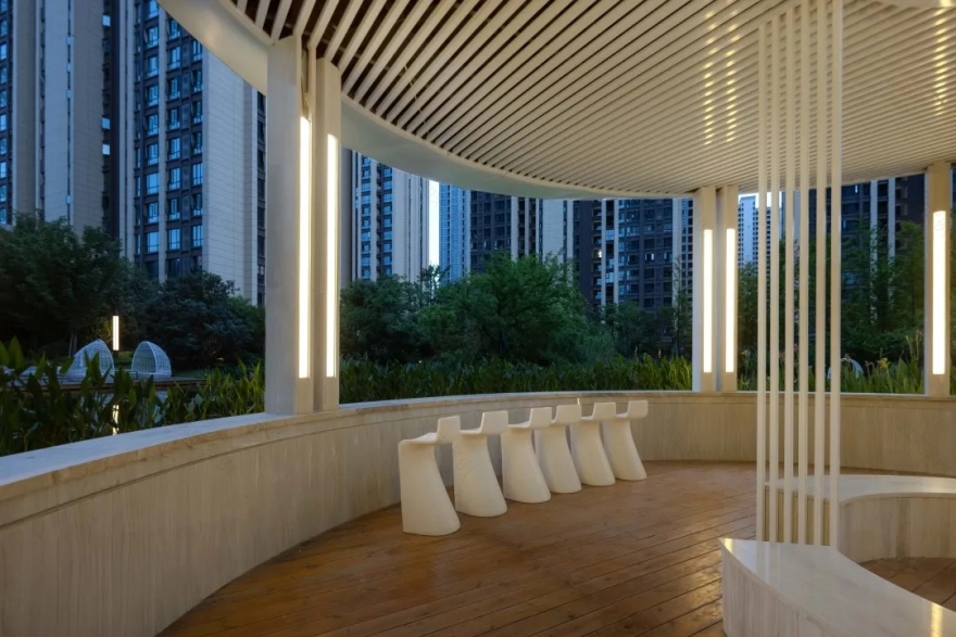 常德汇景中央广场住宅景观丨中国常德丨上禾景观设计-31