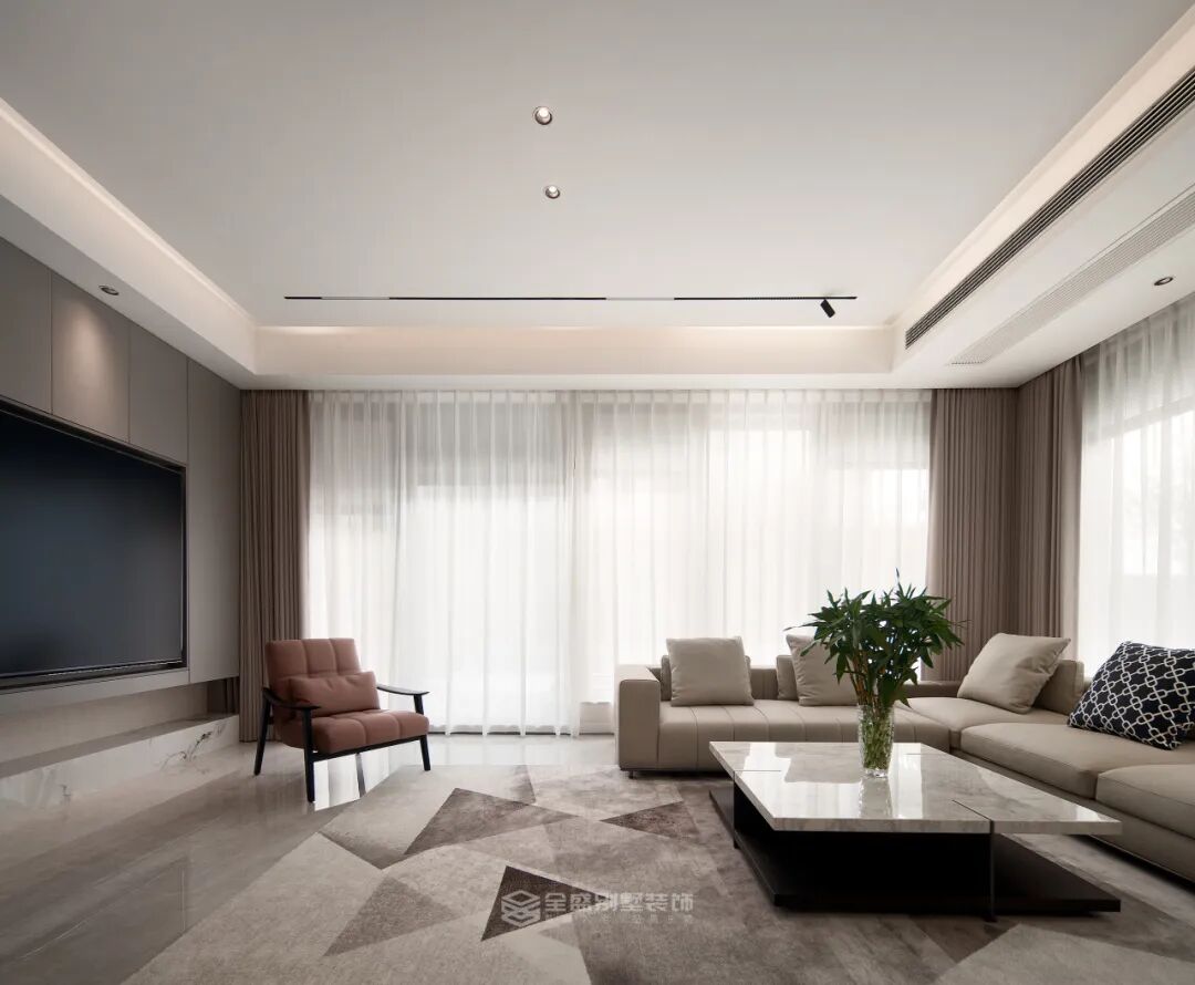 350㎡现代风|悦望名邸：自在松弛，与生活共鸣-15