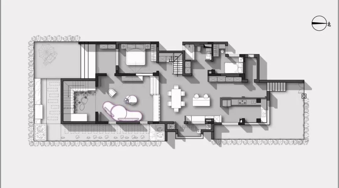 与光相遇 · 张磊设计师的都市自然联排别墅丨中国西安丨逸境精造建筑装饰有限公司-86