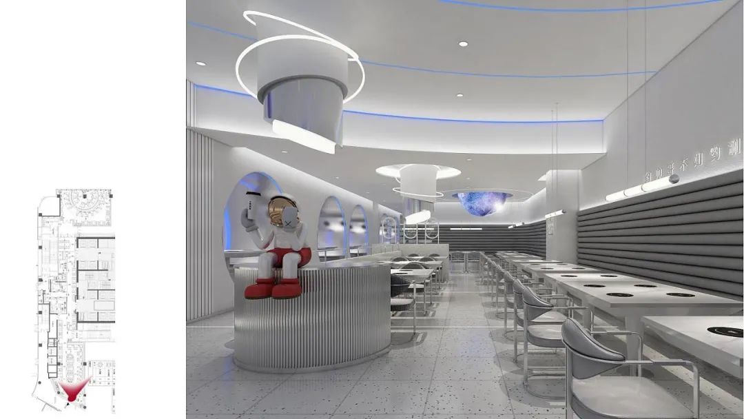 呷哺呷哺深圳卓悦汇科技火锅餐厅设计丨中国深圳-34