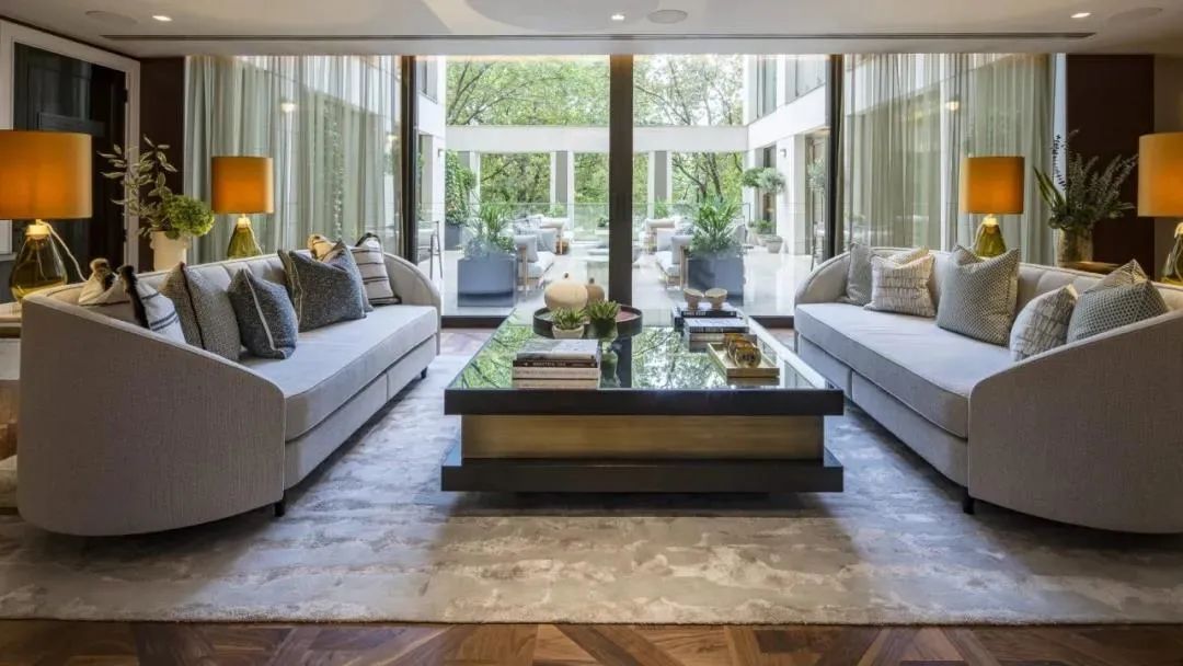 伦敦泰晤士河畔 375㎡轻奢大平层丨英国伦敦丨Grid Architects-65