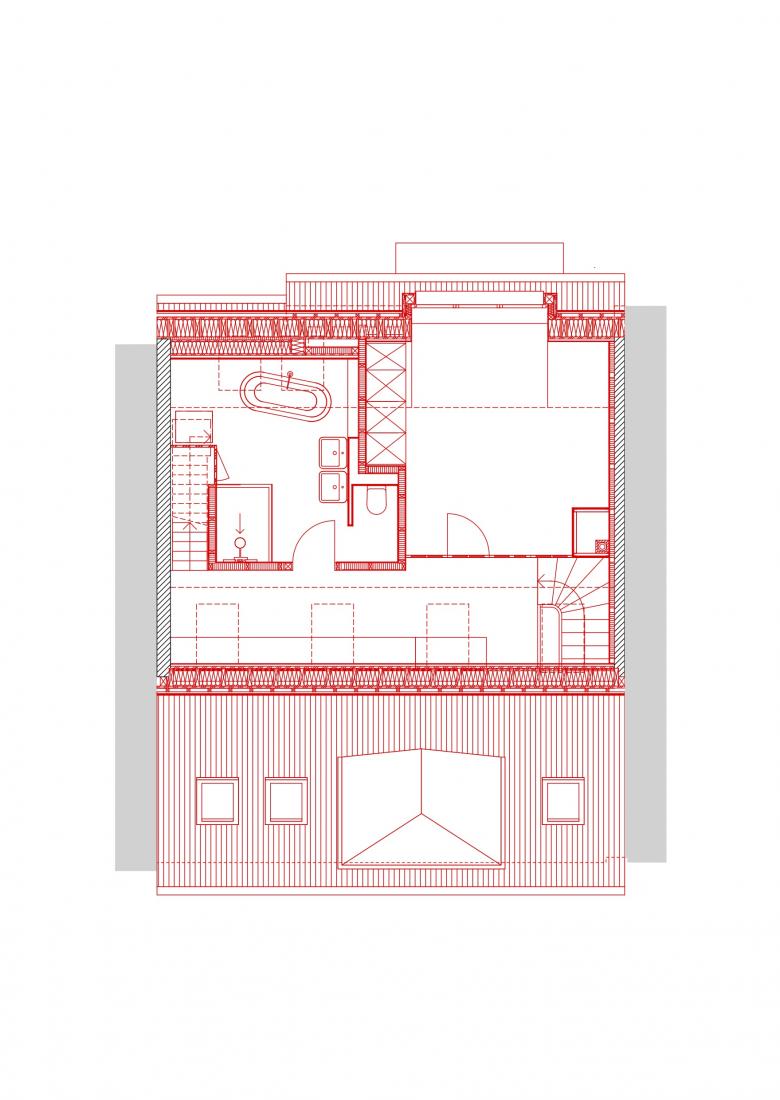 Beat Nievergelt丨Umbau und Aufstockung MFH Zwinglistrasse 18丨瑞士-12