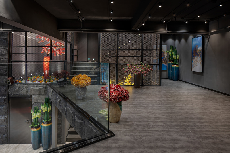 GS美业集团——简约时尚的美发空间设计-19