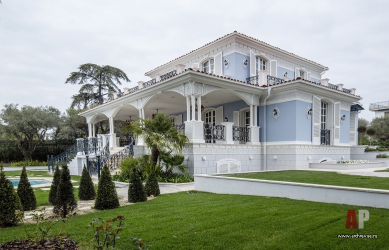 法国海滨经典风格度假别墅改造项目-47