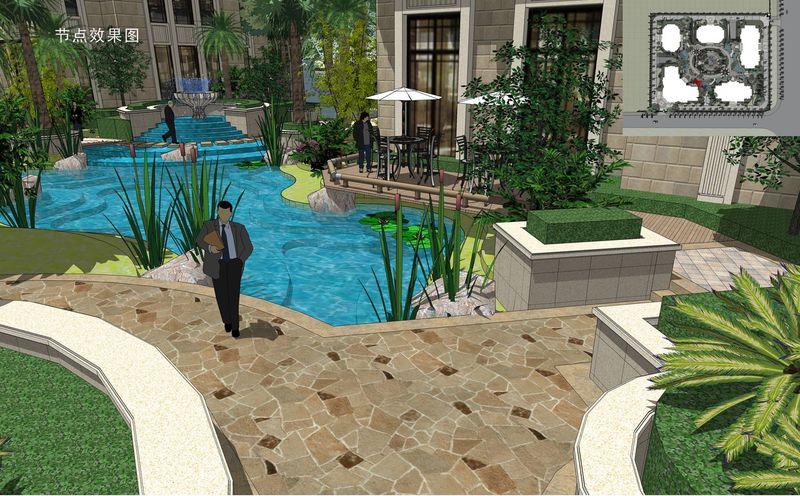 上海大自然-虹桥中心景观设计-4