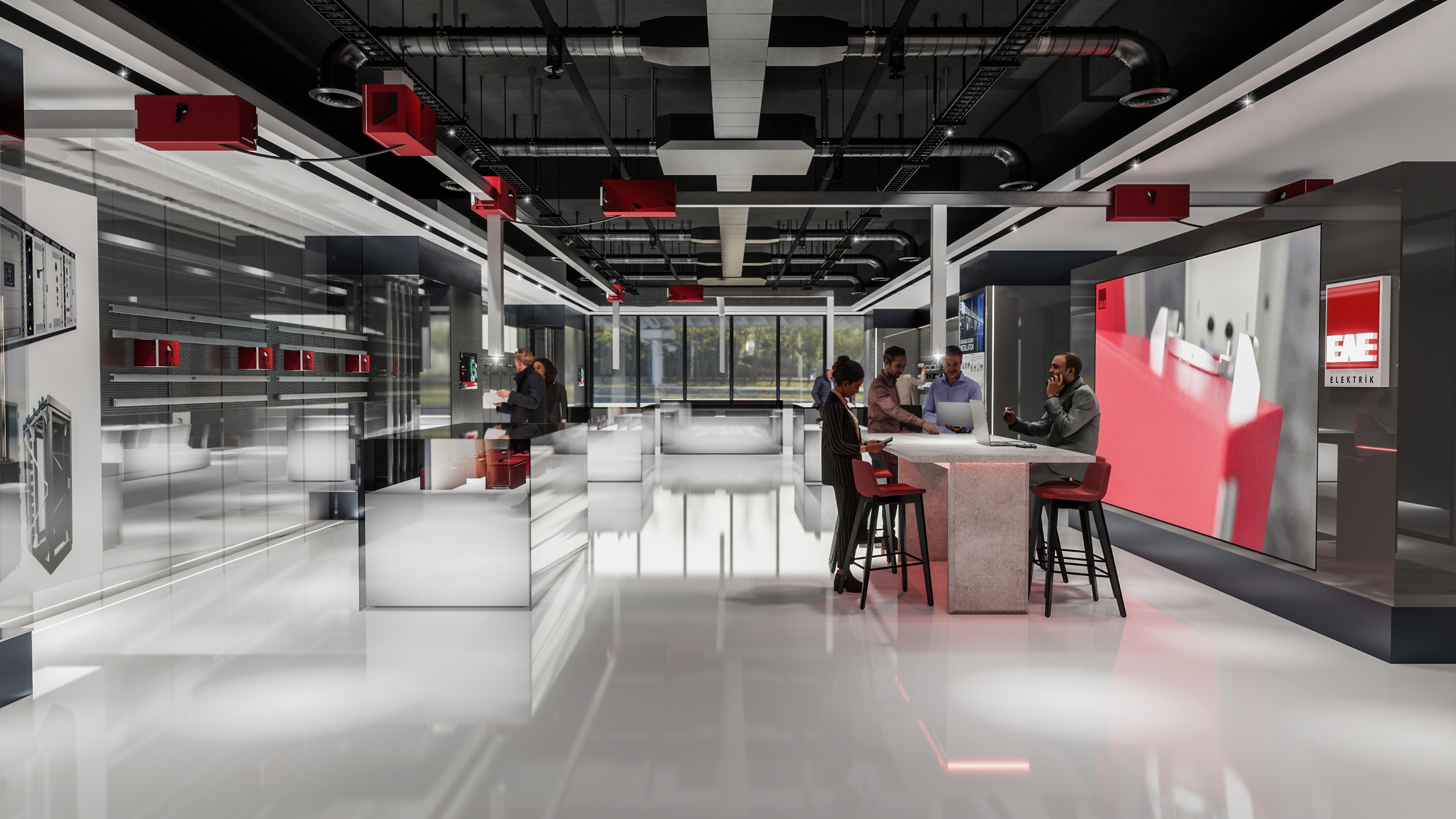 EAE ELEKTRIK SHOWROOM 渲染项目-8