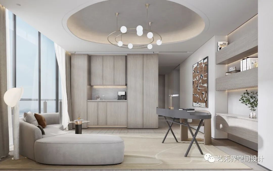 深圳湾原木简奢复式大宅丨中国深圳丨艺无界设计团队-27