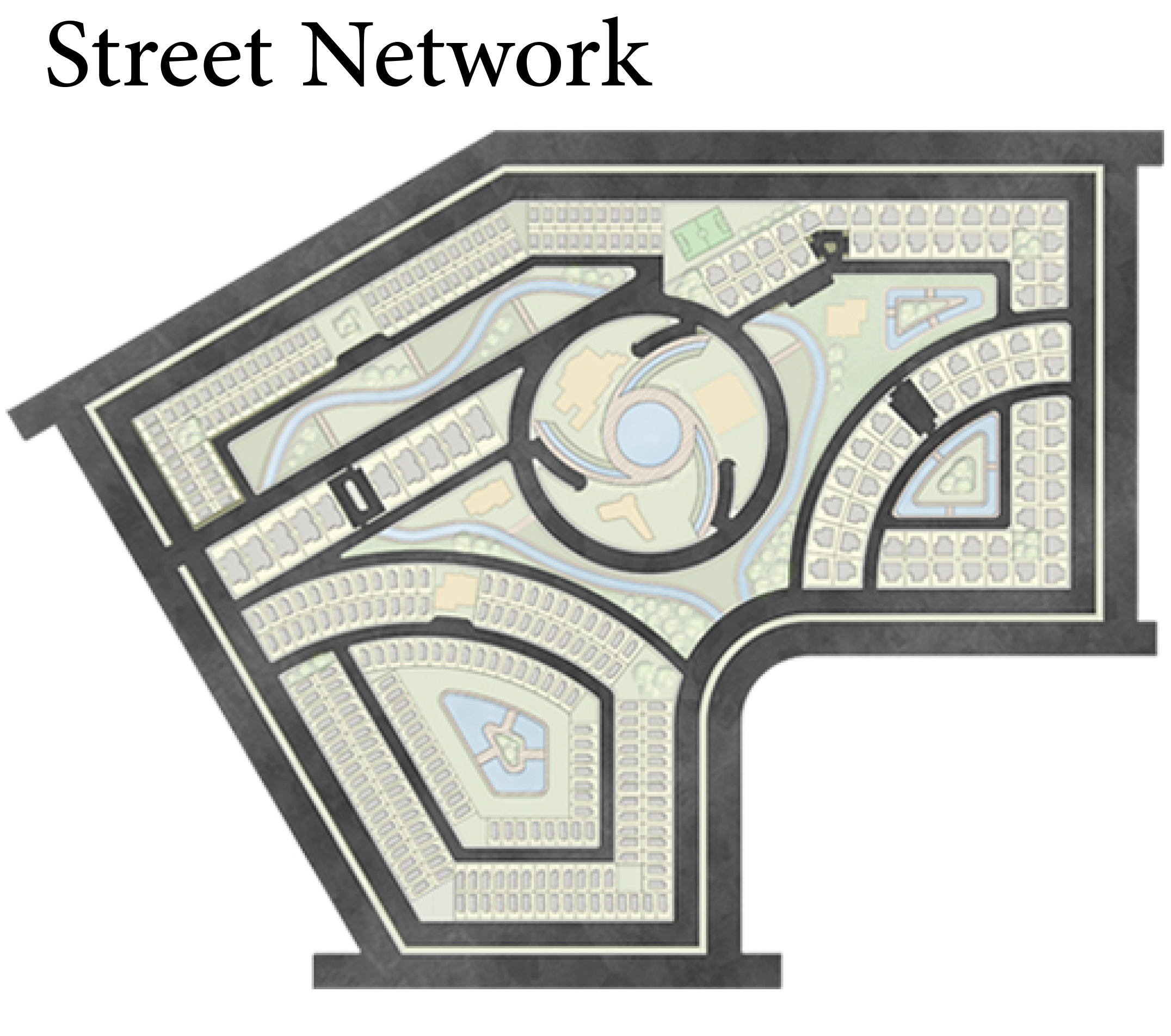 تصميم مجاورة سكنيه neighbourhood-3