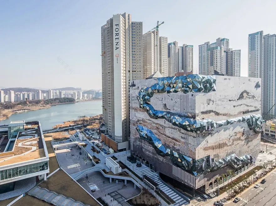 韩国光教Galleria百货商场丨韩国水原市丨OMA建筑事务所-2