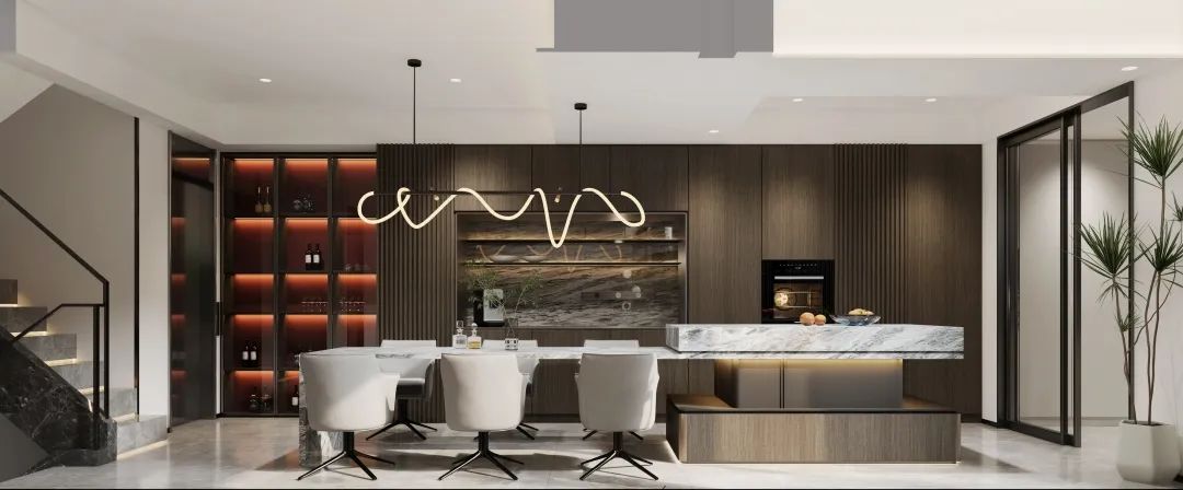 观承别墅优雅现代设计丨MEIHE DESIGN-16