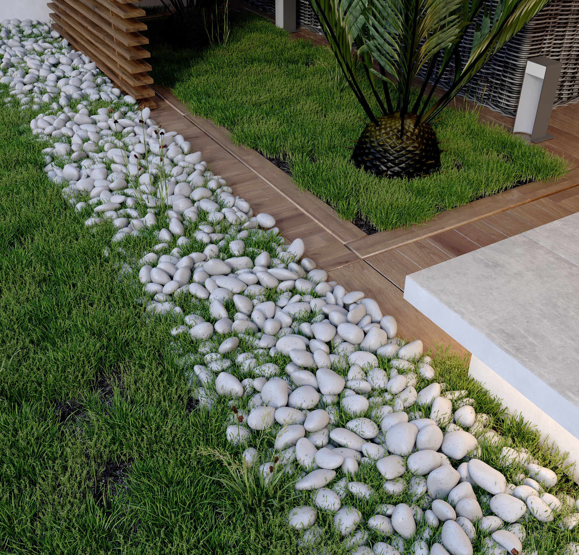 Villa landscape "palm hills katamya"-15