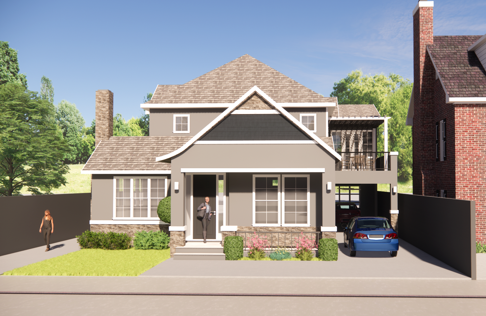 Proposed House Extension, Sacramento California, US-0