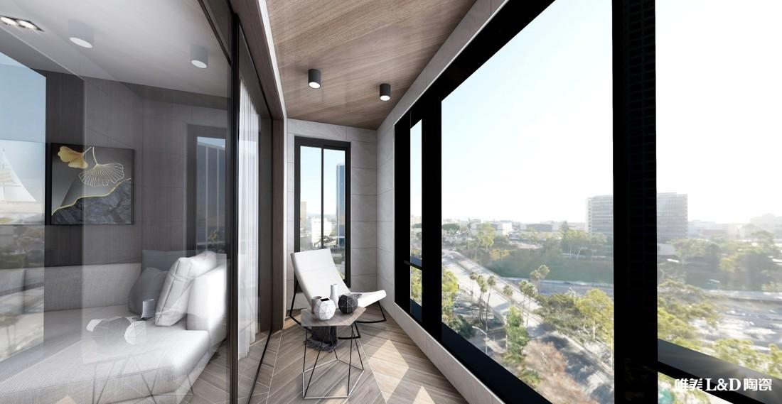 唐宁湾温馨家居设计，木纹砖打造自然空间-6