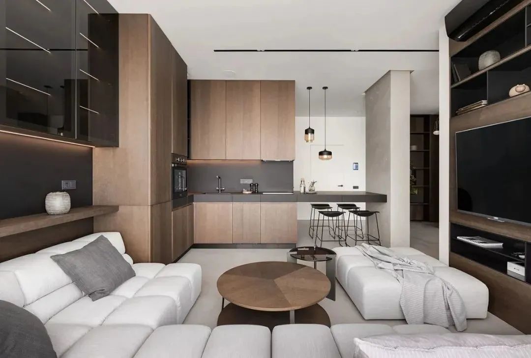 乌克兰基辅设计风尚 | 简约温暖，精英感十足-33