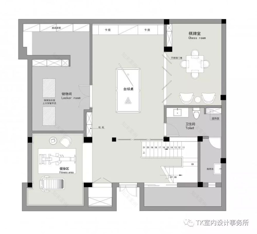 翠湖苑美式轻奢 | 功能分区清晰,舒适与精致并重-13
