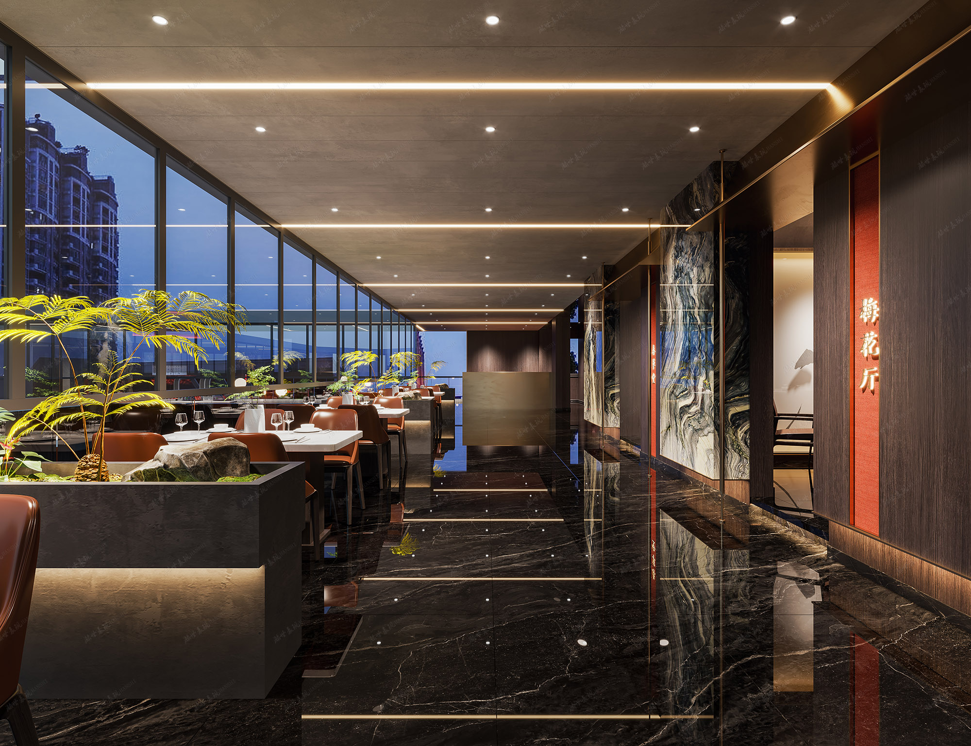 工装丨餐厅丨包厢-4