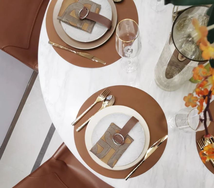 爱马仕轻奢++ 自然小清新,漓东新城样板房设计演绎优雅与清新-11