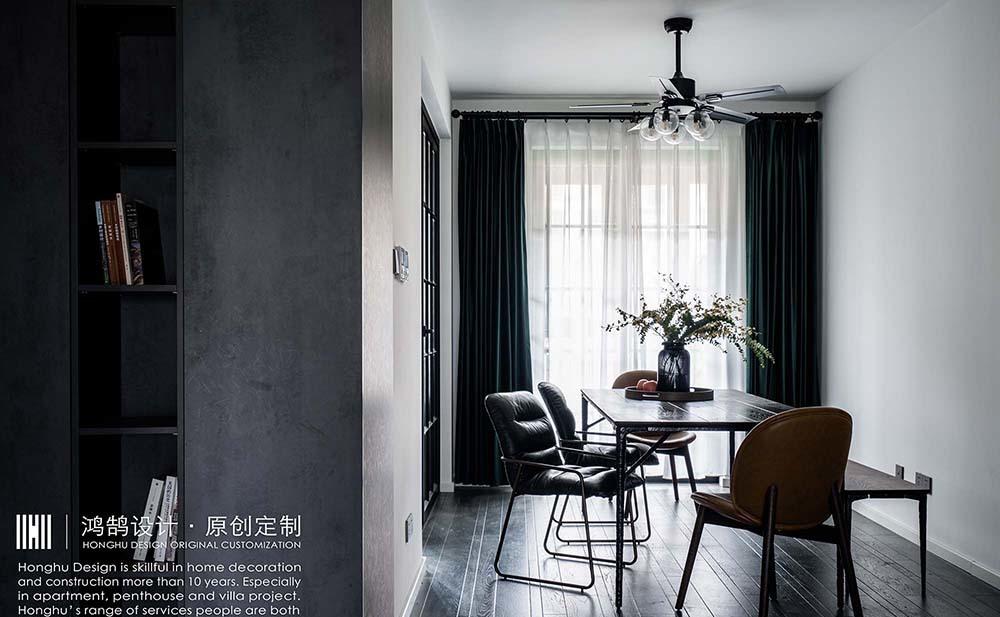 复古乡村民宿风,木地板上墙的惊艳之作-15