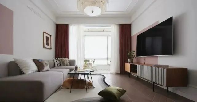 90㎡现代欧式风装修案例-4