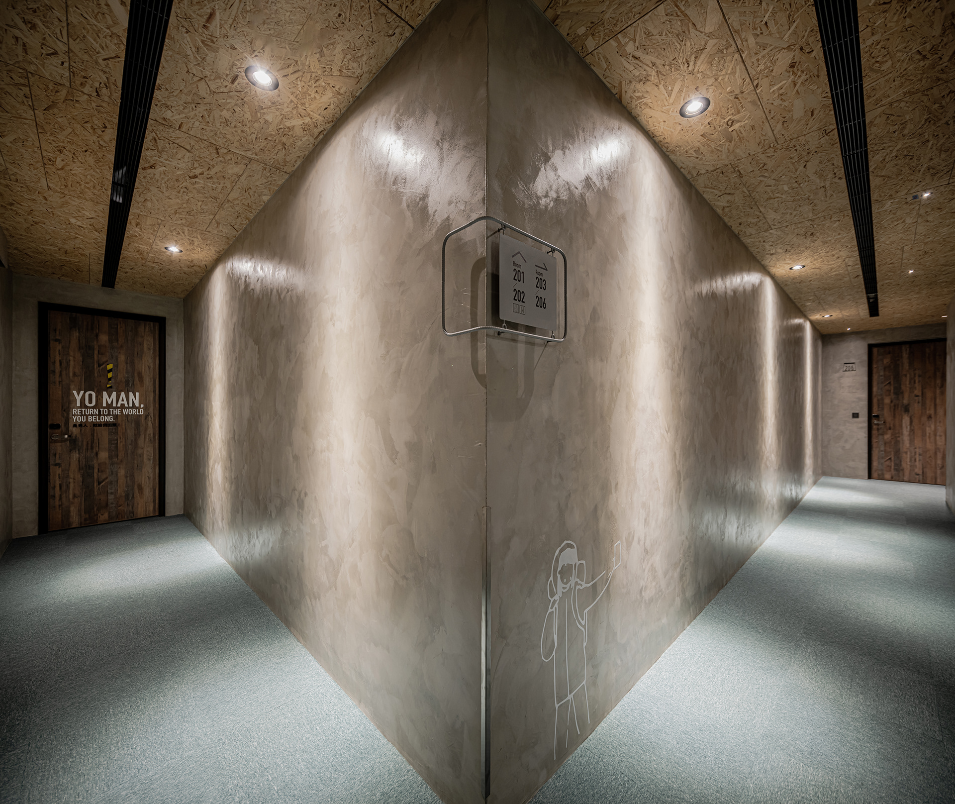 OINN Hotel & Hostel 巷弄輕旅丨呈境设计-76